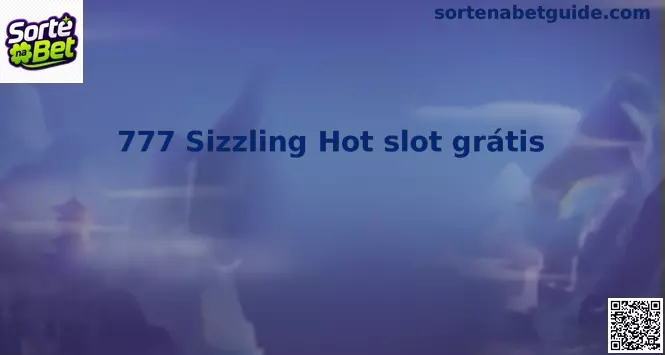 Visão ampliada do 777 Sizzling Hot slot grátis