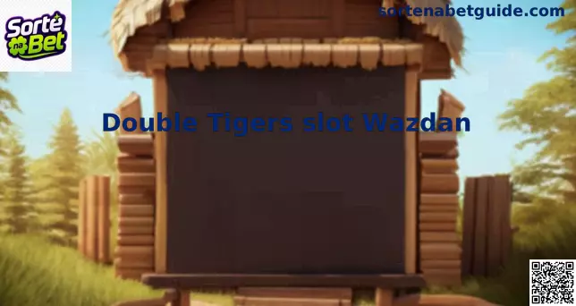 Imagem ampla do Double Tigers slot Wazdan para demonstração visual