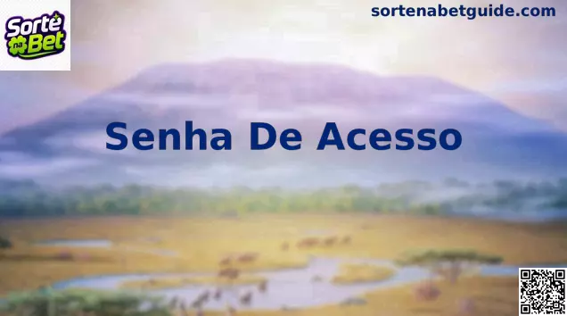 Interface de proteção e Senha De Acesso segura na plataforma Sorte na Bet