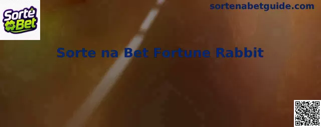 Tela ilustrativa do jogo Sorte na Bet Fortune Rabbit
