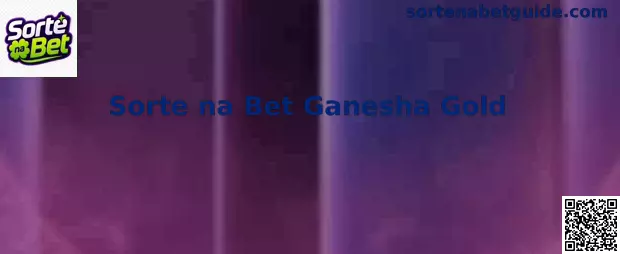 Interface temática do jogo Sorte na Bet Ganesha Gold