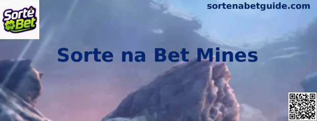 Representação do jogo Sorte na Bet Mines em tabuleiro de minas
