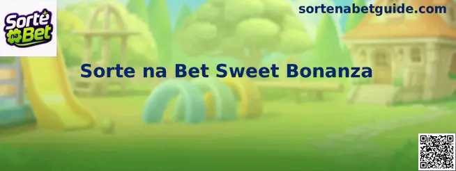 Interface do jogo Sorte na Bet Sweet Bonanza