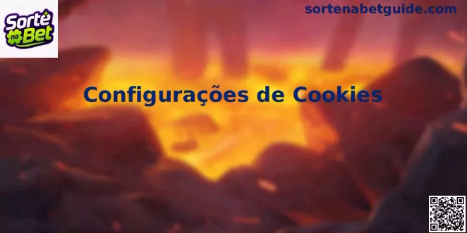 Configuração de cookies e segurança digital no Sorte na Bet