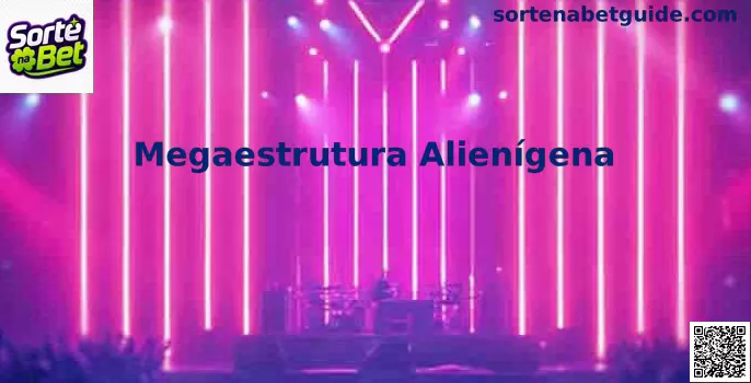 Interface do jogo Megaestrutura Alienígena na plataforma Sorte na Bet