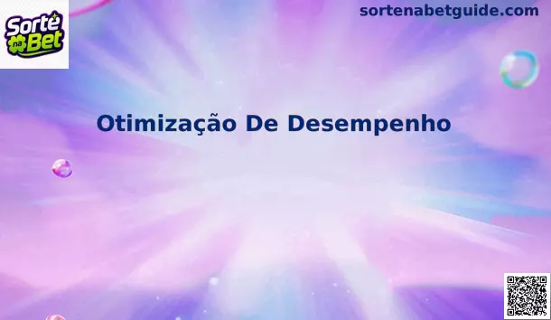 Otimização de desempenho