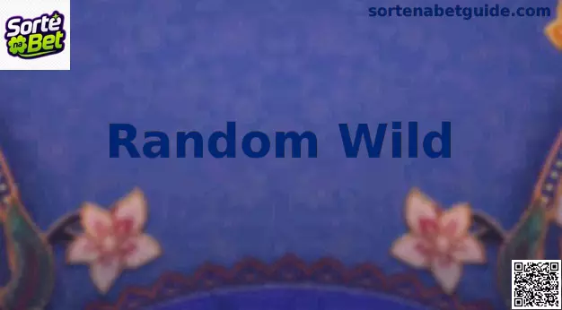 Ilustração do recurso Random Wild em slots da Sorte na Bet